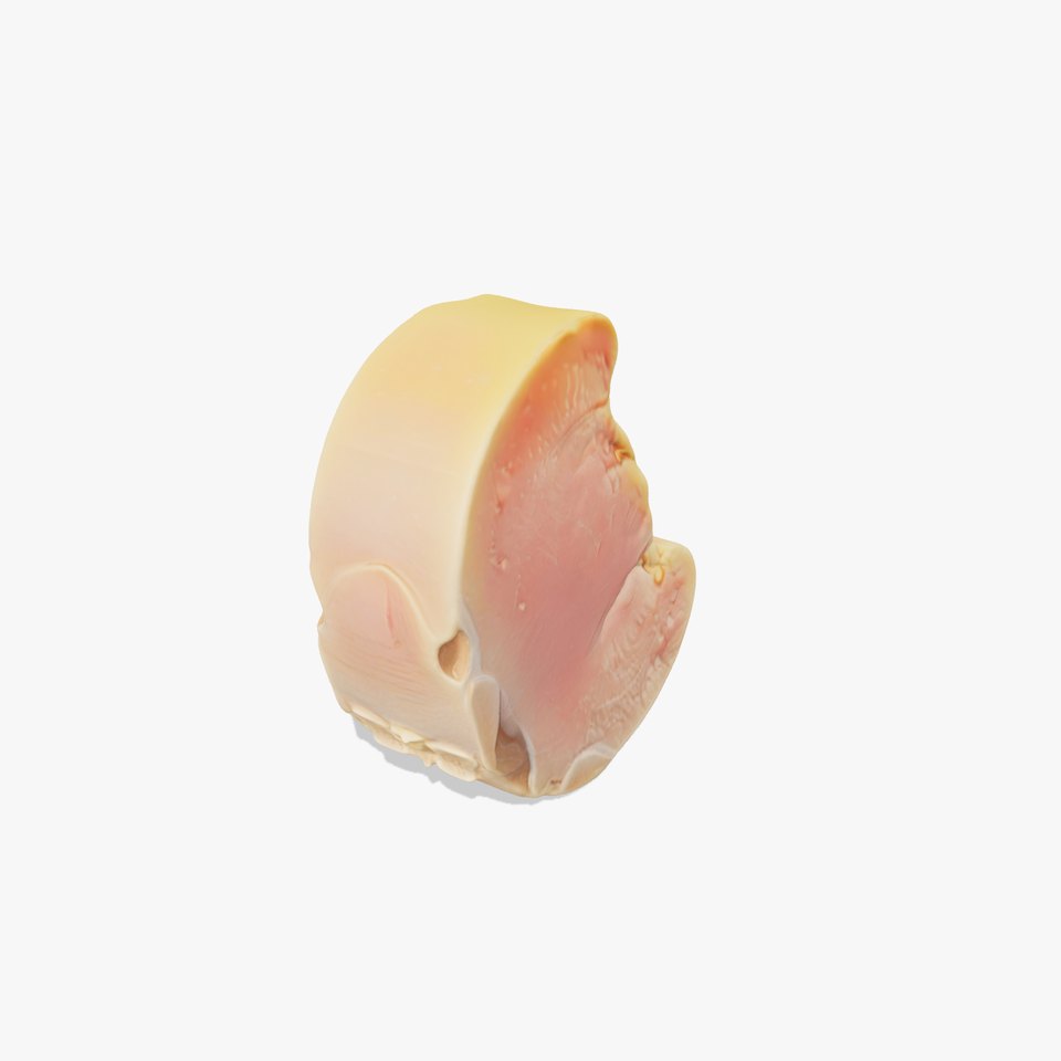 Raw Chicken Breast D Model Pack for Culinary Projects